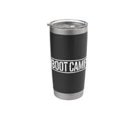Boot Camp Entraînement de base Application du droit militaire Gobelet isotherme en acier inoxydable double paroi