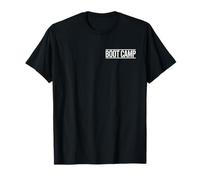 Boot Camp Entraînement de Base Application du Droit Militaire T-Shirt
