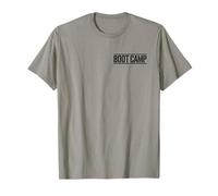 Boot Camp Entraînement de Base Application du Droit Militaire T-Shirt