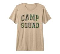 Boot Camp Squad Summer Camping in-tentes Crew Staff Counselor T-Shirt Haut de Gamme