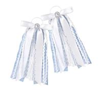Boot Charms - Cowgirl Bow Decor Western Shoe Accessory Polyester Set
