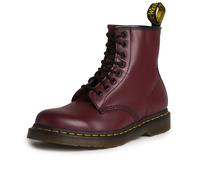 Dr. Martens 8 œillets, Rangers Femme, Rouge Cerise Lisse, 39 EU