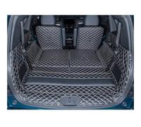 Boot Mat Weather Car Mat for Car Protection Con Tapis De Protection Coffre en Cuir Accessoire Modification Intérieure pour GAC Trumpchi GS8 2023(Hfull Set Black Beige,Gasoline)