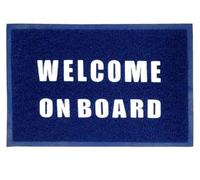 Boot & Motor Paillasson Welcome on Board 60 x 40 cm
