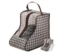 Boot Organizer Storage Bag, Tall Boots Storage Bag, 11.02x7.87x11.02 inches / 11.02x7.87x18.9 inches, Black & White Color, Shoe Holder Organizers for House Compartment