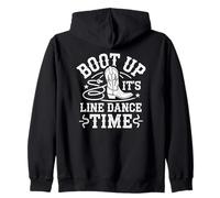 Boot Up It’s Line Dance Time Danse Country Design Sweat à Capuche