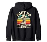 Boot Up It’s Line Dance Time Danse Country Design Sweat à Capuche