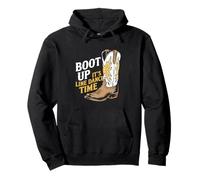 Boot Up It’s Line Dance Time Danse Country Design Sweat à Capuche