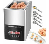 Booth Bouilli Commercial De 800 W Avec Filtre Pour 5 Œufs, Screver Prophévos, Screver Professionnel Avec Minuterie De 0 À 99 Minutes, 9 L, Acier Inoxydable Pour Un Nettoyage Facile ~ //