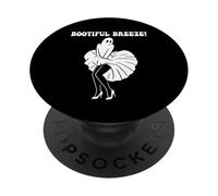 Bootiful Breeze Pose de Danseuse fantôme drôle PopSockets PopGrip Adhésif