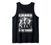 Bootleg Chaos est Mon Rap Vintage Cardio Funny Zombie Goats Débardeur