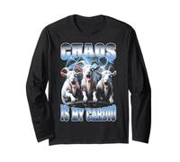 Bootleg Chaos est Mon Rap Vintage Cardio Funny Zombie Goats Manche Longue