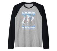 Bootleg Chaos est Mon Rap Vintage Cardio Funny Zombie Goats Manche Raglan