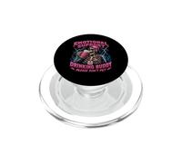 Bootleg Emotional Support Drinking Buddy Beer Drinking Meme PopSockets PopGrip pour MagSafe