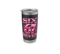 Bootleg J'avais 6 ans Maintenant j'ai 7 Six Sept filles de 7e anniversaire Gobelet isotherme en acier inoxydable double paroi