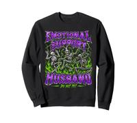 Bootleg Meme Soutien émotionnel Le Mari ne Fait Pas de Compagnie drôle Sweatshirt