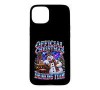 Bootleg Official Christmas Drinking Team Bonhomme de Neige de Noël Coque pour iPhone 15 Plus