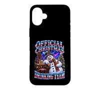 Bootleg Official Christmas Drinking Team Bonhomme de Neige de Noël Coque pour iPhone 16 Plus