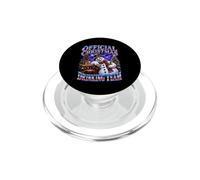 Bootleg Official Christmas Drinking Team Bonhomme de Neige de Noël PopSockets PopGrip pour MagSafe