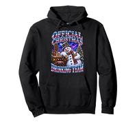 Bootleg Official Christmas Drinking Team Bonhomme de Neige de Noël Sweat à Capuche