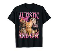 Bootleg pour Chats autistes et Gays LGBTQ+ T-Shirt