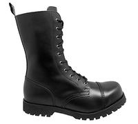 Boots, 10-hole Pure Trash, black, steel cap, screws Size 10 by Camo Outdoor