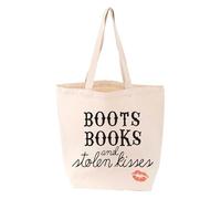 Boots, Books, and Stolen Kisses Tote