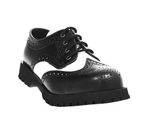 Boots & Braces - 4 trous - Budapest - Noir/blanc, noir/blanc, 41