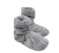 Boots chauffants micro-ondes déhoussables - Vivezen - Gris - Du 36 au 43
