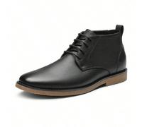 Boots Chelsea pour hommes Tige en PU souple : ces bottines chukka pour hommes sont dotées d'une tige lisse et résistante aux plis, ce qui permet de conserver facilement un look frais à chaque fois.Con