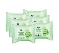 Boots Concombre Lingettes Nettoyantes 25s Lot de 6