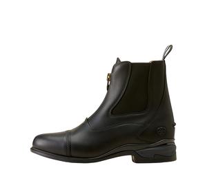 Boots d'Ã©quitation zippÃ©e paddock femme Ariat Devon Noir 37