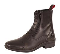 Boots d'équitation en cuir avec fermeture éclair double devant Premiere Jodhpur Oklahoma Marron 37