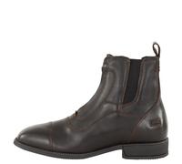 Boots d'équitation en cuir zippées BR Equitation Jodphur Baronesse Marron 40