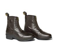 Boots d'équitation zippées femme Mountain Horse Veganza Marron 41