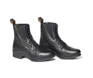 Boots d'équitation zippées femme Mountain Horse Veganza Side Noir 37