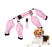 Boots Dog Boots Protecteurs - Chaussures de protecteurs de pattes de chien LEGGINGS | Bottes de neige pour chiens pour l'hiver, anti-flâneur pour chien extérieur marche de randonnée de randonnée de ra