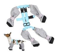 Boots Dog Boots Protecteurs - Chaussures de protecteurs de pattes de chien LEGGINGS | Bottes de neige pour chiens pour l'hiver, anti-flâneur pour chien extérieur marche de randonnée de randonnée de ra
