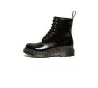 Boots Dr Martens 1460 - Femme - Cuir - Noir - Talon 2 - Lacets 36
