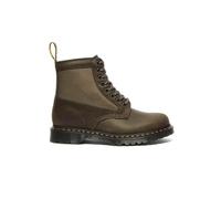 Boots Dr Martens 1460 Panel Streeter Vert Homme - Textile - Lacets - Haute 43