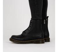 Boots Dr Martens 1460 Pascal Front ZIP - Femme - Noir - Cuir - Fermeture éclair - Compensé 37