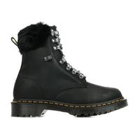 Boots Dr Martens 1460 Serena Collar - Femme - Noir - Cuir - Lacets - Automne Hiver 38