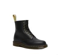 Boots Dr Martens 1460 Vegan Noir Mixte - Lacets - Cuir - Hauteur Moyenne - Talon Plat 44