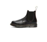 Boots Dr Martens CHELSEA-2976 ABRUZZO LEA - Noir - Tige en cuir - Trépointe crantée 43