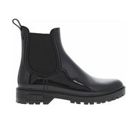 Boots élastiquées en plastique noir - Verbenas - Style Chelsea imperméable 36
