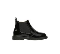 Boots en cuir verni avec fermeture éclair arthur noir- 34