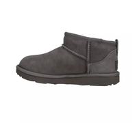 Boots Enfant En Daim Gris 33 1/2