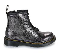 Boots enfant filles Dr. Martens 1460 J Black Silver Nebula Glitter Noir 28