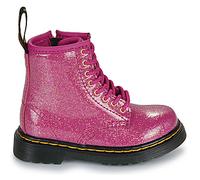 Boots enfant filles Dr. Martens 1460 T Fuchsia Silver Nebula Glitter Rose 23