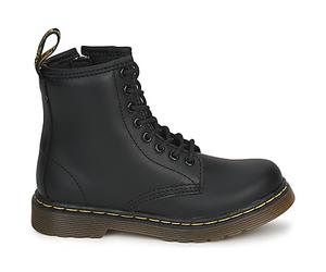 Boots enfant filles Dr. Martens JR BLACK SOFTY T Noir 33